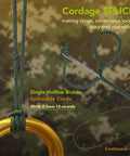 Braided Kevlar Paracord 1.1mm 200Lb Break Strength 30Ft Beefy Camo Green Tactical Cord example of splicing techniques