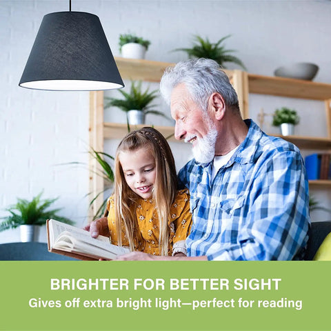 A19 LED Bulbs 75W Equivalent Dimmable 1100 Lumens 5000K Daylight Killer Bright Instant On No Buzz Or Flicker Smooth Dim, light on