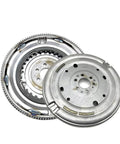 Premium 7 Speed DQ200 0AM Automatic Transmission Clutch Flywheel Kit With Precision ECU Actuator Fits Golf And Skoda showing dual flywheel setup.