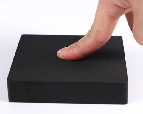 MyLifeUNIT EVA washer pad; black anti-vibration mat for washing machines/dryers; 1 pad shown.