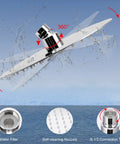 High Pressure 8 Inch Rain Shower Head With Filter For Hard Water Removes Chlorine Fluoride Chrome finish highlights