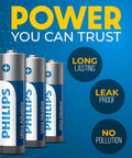 AA Batteries 12 Pack With 1.5V Ultra Alkaline Double A Power, Long Lasting, Leak Proof, No Pollution