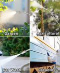 All Metal Sprayer Wand for Garden Hoses, 29 Inch Adjustable Stainless Steel Spray Wand in garden, agricultural, car wash, cleaning