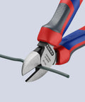 Comfort Grip Diagonal Cutters 160 mm With Ergonomic Handles And Color Coded Comfort System for cutting wire