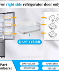 Right Side Refrigerator Door Bin Replacement For Select Models Fits RF4267HARS RF4267HABP RF4267HAWP RF25HMEDBBC RF25HMEDBWW