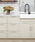 Modern kitchen featuring 50 Pack Brushed Nickel Cabinet Pulls 7 3 8 Inch Stainless Steel Kitchen Drawer Handles