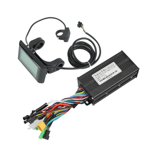 Brushless Motor Controller Kit For Electric Bikes With LCD Display, 26A Sine Wave Controller, S900 Screen, Wiring Included