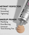 Instant Skin Tightening Primer For Face That Blurs Imperfections Firms On Contact Reduces Fine Lines And Pores with tube open