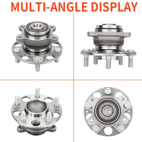 Beefed Up Rear Wheel Hub And Bearing Assembly For Honda Civic 2006 2007 2008 2009 2010 2011 1.8L With Encoder ABS, 5 Lug