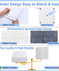 Heavy Hitter Acoustic Wall Panels 12 By 12 Inches White Sound Absorbing Tiles installation comparison with stick-on design.