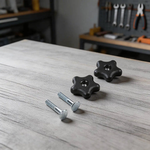 For Plum Handle Bolt And Knob Kit Perfect For Lawn Mowers And Snow Blowers Tough Replacement Parts to Get Your Outdoor Gear Back On The Road Fast black star knobs and bolts