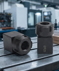 Versatile Collet Chuck Kit For CNC Lathe And Engraving, Includes Square And Hex Clamp Seats, Heavy Duty 40CR Carbon Steel Build