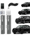 Honda Crystal Black Pearl NH 731P Touch Up Paint Kit for Quick Scratch Repair Color Matched Car Paint with pen and brush