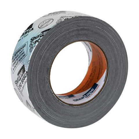 Heavy Duty HVAC Duct Sealing Tape For Rigid And Flexible Ductwork In Homes Indoors And Outdoors Silver 1.88 Inch Wide By 30 Yards Roll