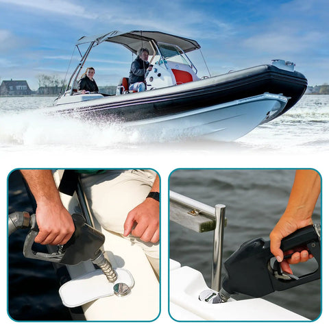2 Inch 50mm Boat Gas Cap Stainless Steel Polished Marine Deck Fill With Chain Tough As Nails Built To Last Fuel Water Gas Filler