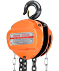 1 Ton Hand Chain Hoist With 10 Ft Lift Galvanized G80 Chain Heavy Duty Manual Pulley Hoist For Garage And Warehouse