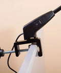 Two Pack Trade Show LED Lights for Popup Booth Backdrop Panels 19W Each 1300 Lumens 5300K clamp attachment detail