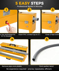 Step-by-step instructions for using Heavy Duty Pvc Conduit Heater Box For Schedule 40 And 80 Pipe Bending Tool.