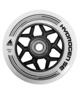 Inline Skate Wheel Set 100mm With ILQ9 Bearings Hydro SE 6 Pack Upgrade Kit For Replacement And Performance Ultra Grippy Urethane