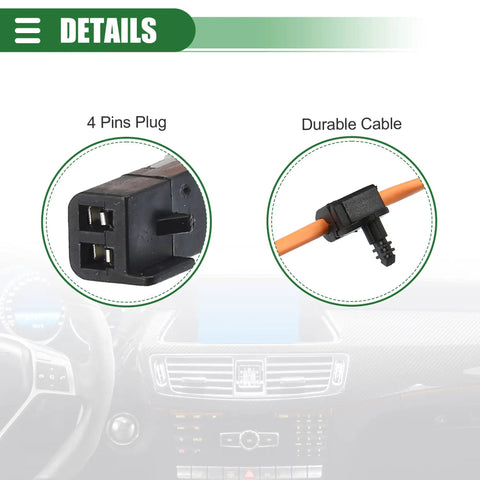 4 Pins Plug and cable for Automatic Transmission Shift Lever With Tow Switch For Chevy Silverado Suburban Avalanche