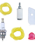 Fuel Line And Air Filter Kit For Husqvarna 128 Series Trimmers 128c 128l replacement set with tubes, filter, spark plug.