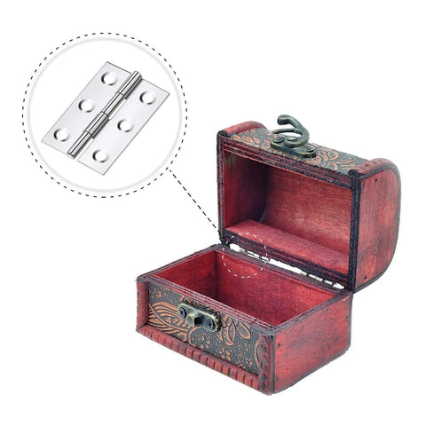 10 Pack 3.5 Inch Square Stainless Steel Folding Butt Door Hinges For Home Furniture Hardware DIY Inside And Exterior Doors Cabinets And Boxes