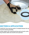 Heavy Duty Drum Bearing Washer Replacement For GE Top Load Washing Machines Smoother Than Butter Appliance Repair installation process