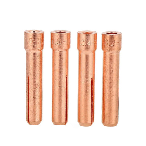 Ultimate 71 Piece TIG Welding Accessory Kit With Ceramic Nozzles Glass Cups And Gas Lenses Perfect For WP-17 WP-18 WP-26 Torch Upkeep four copper TIG welding nozzles in various sizes