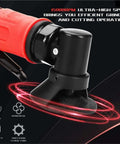Beast Of A 2 Inch Air Angle Die Grinder Kit With 90 Degree Pneumatic Polisher Sander And Engraving Mill in use