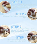 Non Contact Pet Ear Thermometer With Charging Base, Infrared Temperature Readings For Doggos And Cats, Large Bright LED Screen, Fast Accurate Digital Thermometer For Home Vet Checks used on cat ear