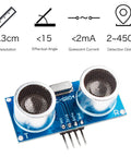 Ultrasonic Sensor Kit 5 Pack HC SR04 Distance Modules With Mounting Brackets For Arduino R3 Mega 2560 Nano XBee ZigBee Projects