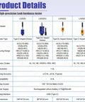 Portable Leeb Hardness Tester Pen Style Digital Hardness Meter With Dual Coil Technology And Auto Direction Compensation Rechargeable OLED Display On Site Metal Testing Made Easy LS252D product details chart