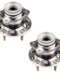 Pair of Rear Wheel Bearing And Hub Assembly 512492 Compatible With Hyundai Veloster Kia Forte Elantra 2011-2015
