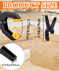 Grab This Killer 18 Pack Spring Clamps for Woodworking Pros And Balloon Decor Masters, Featuring Strong Grip Nylon Plastic Clips That Hold Tarps And Backdrops Tight With Easy Release Action For Your Next Big Craft Project Showdown. 2.76in clamp size, nylon plastic