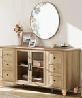 Wooden cabinet with 4 inch unfinished bun feet for couch, sofa, cabinet and ottoman, enhanced furniture look with wood legs.