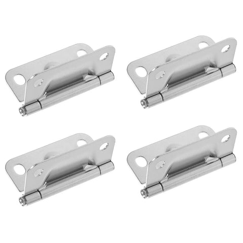Stainless Steel Camping Cooler Hinge Replacement Kit 4 Pcs Heavy Duty Hinges for Outdoor Freezer DIY Cooler Repair Hardware
