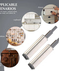 Heavy Duty Push To Open Drawer Latch For Cabinets And Doors Iron And Plastic Build Durable And Easy Install Simple Opener
