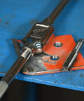 18.0 X 2.50 Metric Plug Tap Carbon Steel Heat Treated For Precision Threads Durable Hand Cutting Tool on blue workbench