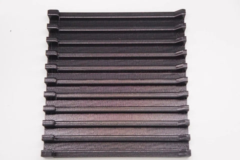 Parallels Holder For 1/4 Inch Parallels, 10-Count Capacity, Heavy Duty 3D Printed Durable Composite Organizer For Workshop Tools, Easy Access Storage Tray For Machinist Gear