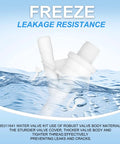 RV Toilet Valve Kit Easy Install Replacement for Pedal Flush Toilets 300 301 310 311 320 321, Compatible Upgrade for Camper And Motorhome Plumbing With A Reliable Seal And Long Lasting Performance For Stress Free RV Use, white leak-resistant valve