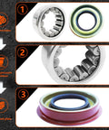 Rear Left And Right Axle Wheel Bearing And Seal Kit For Cadillac Chevy Blazer Silverado Suburban And GMC Sierra 1500