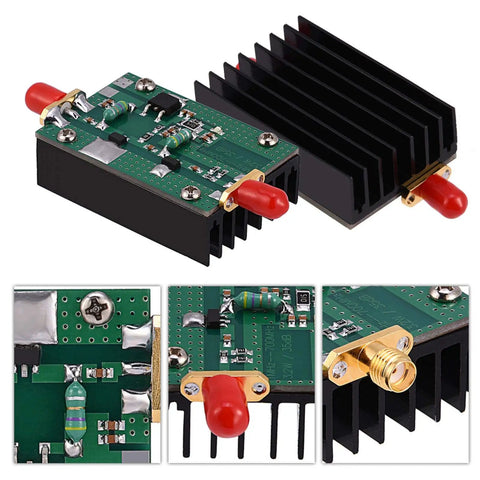 Beefy Ham Radio RF Power Amplifier Module From 1 MHz To 700 MHz Delivers Up To Three Point Two Watts Output For HF VHF UHF Transmitters