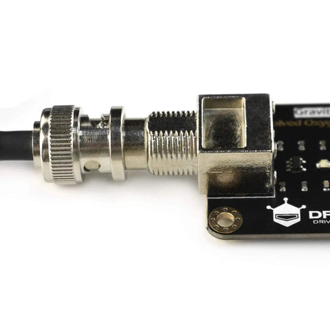 Close-up of Analog Dissolved Oxygen Sensor Kit with Galvanic Probe No Polarization Instant Read DO Meter for Arduino and IoT