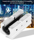 Precision Long Rail Linear Motion Ball Bearing Aluminum Alloy Slide Block Guide Kit For 3D Printers with corrosion-resistant finish.