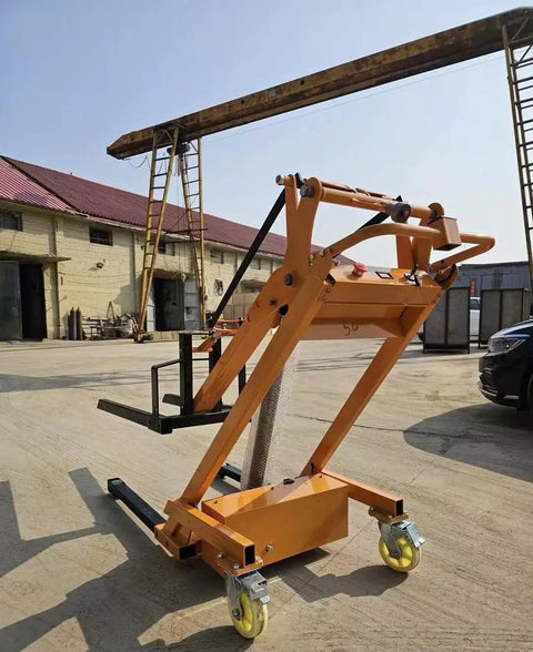 Heavy Duty Electric Articulated Forklift With No Sweat Grab Clamp And Hook Swap Built Like Steel Tank 1100 Lb Capacity Smooth Operator 82 Inch Lift For Cramped Warehouses