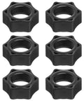 6 Pack 17mm Ball Adapter Tightening Nuts For Car Phone Mount Replacement Parts Screw On Nut Ring For 17mm Ball Heads