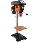 12 Inch Benchtop Drill Press With Laser And Digital Readout Pro Grade Variable Speed 450 To 3150 RPM 0 To 45 Degree Tilting Table