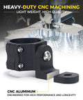 Whip Light Mount And Flag Bracket For UTVs Heavy Duty CNC Aluminum Adjustable Mount showcasing CNC machining process