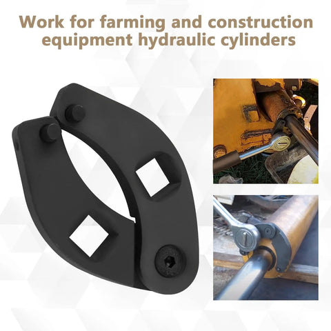 Adjustable Gland Nut Wrench 1266 7463 Universal Hydraulic Cylinder Spanner for farm and construction equipment