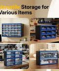 30 Drawer Plastic Storage Organizer For Small Parts And Crafts Heavy Duty Stackable Tool Box for various settings
